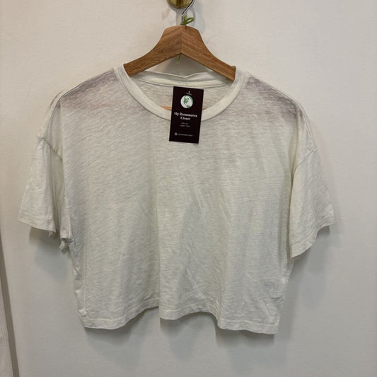 AE WHITE CROP TOP