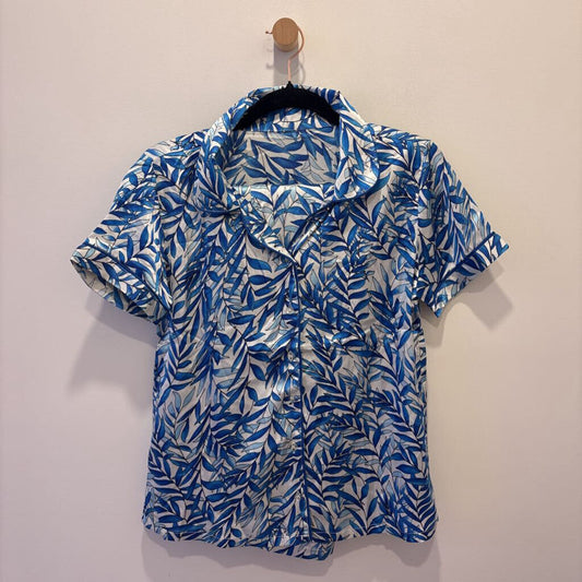 The "Azure Leaf" Silk Lounge Set