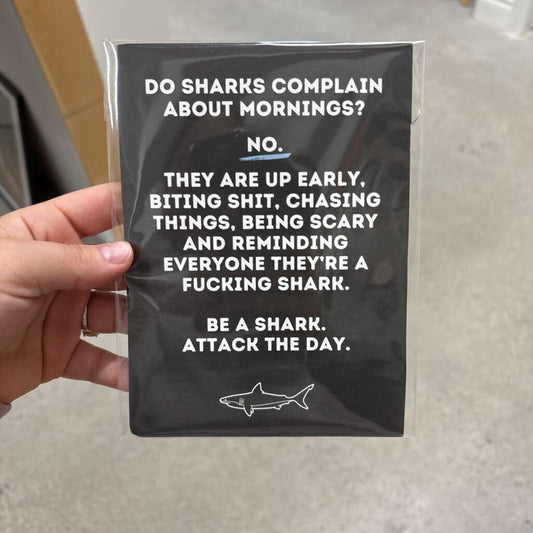 5x7" Print: Sharks