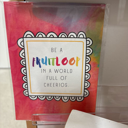 5x7" Print: Fruitloop