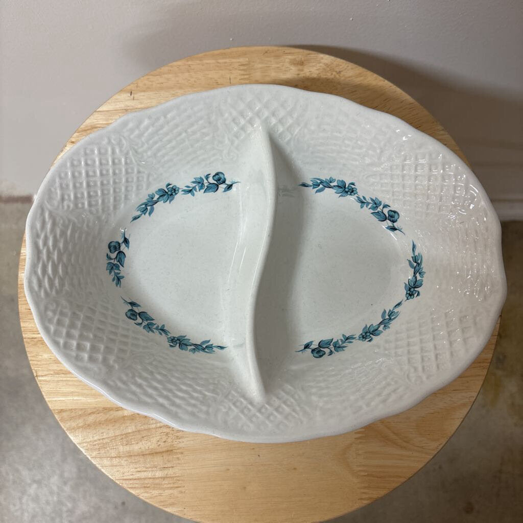 Simpsons Potters "Providence" Divided Serving Bowl (1940's)