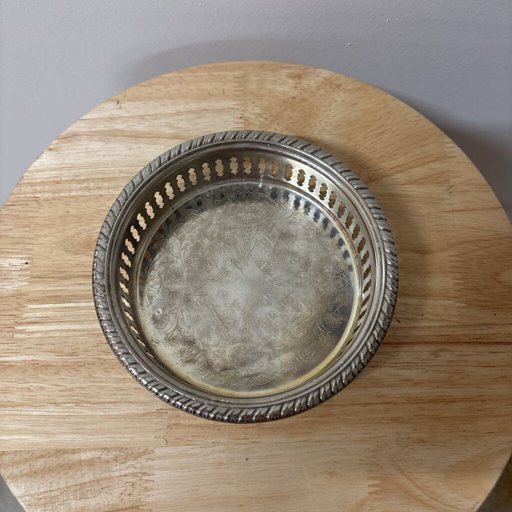 Small Silver Plated Tray