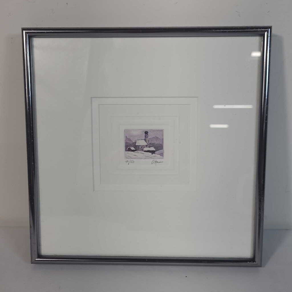 GIORGIO FERRARI SIGHNED NUMBERED PRINT~ A