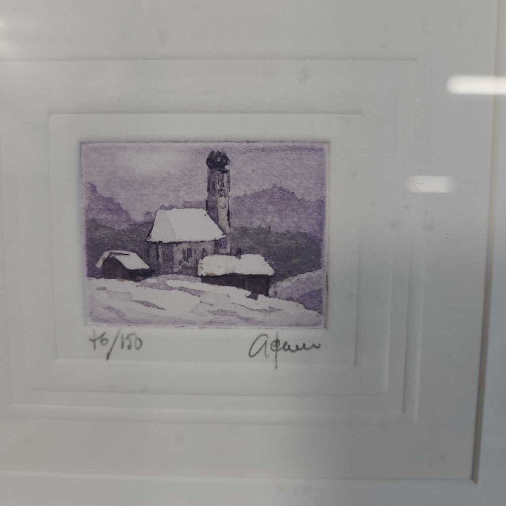 GIORGIO FERRARI SIGHNED NUMBERED PRINT~ A