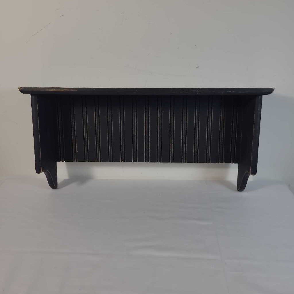 BLACK SHELF
