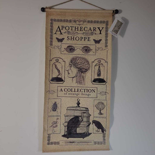 APOTHECARY SHOPPE WALL HANGING