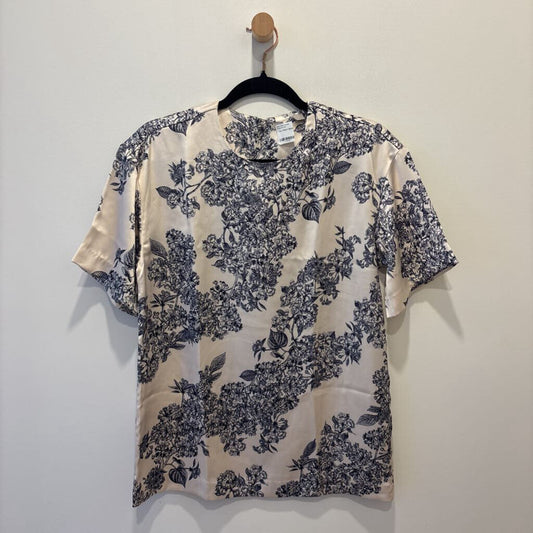 The "Clara" Botanical Silk Tee