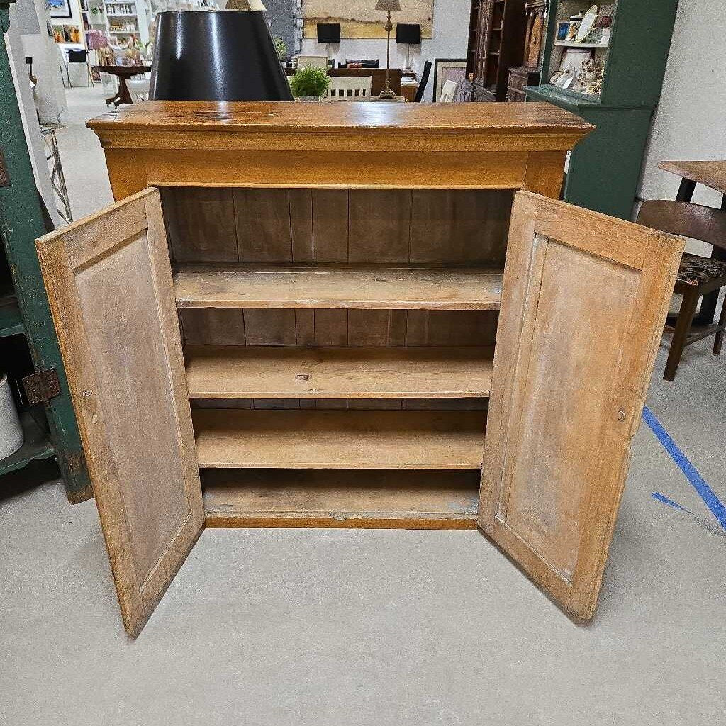 ANTIQUE PINE JELLY CUPBOARD