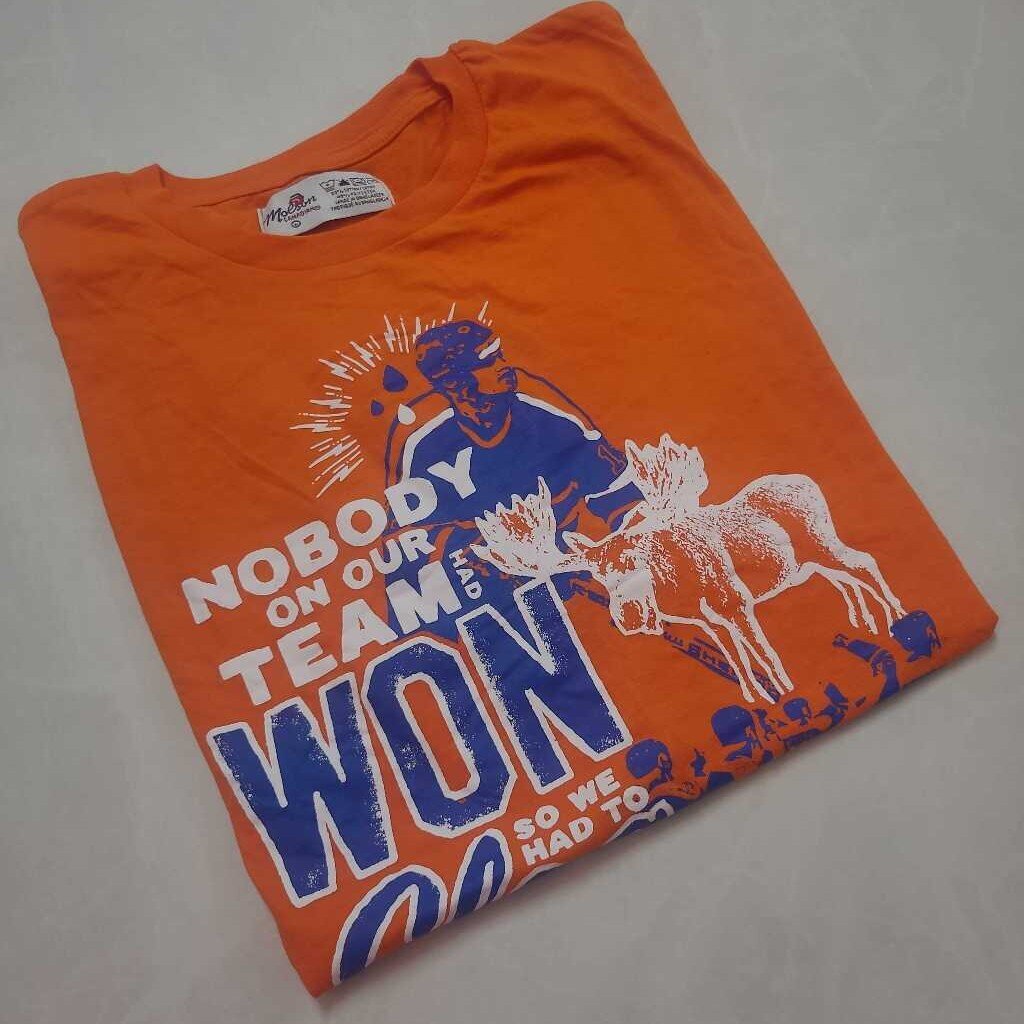 ORANGE MOLSONS LOGO TSHIRT