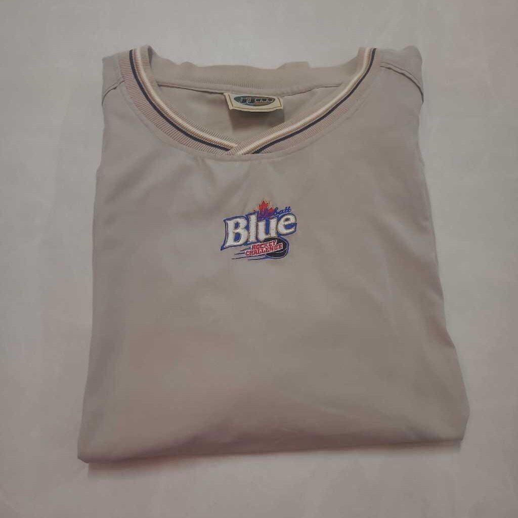 VINTAGE BEIGE LABATTS BLUE PULLOVER