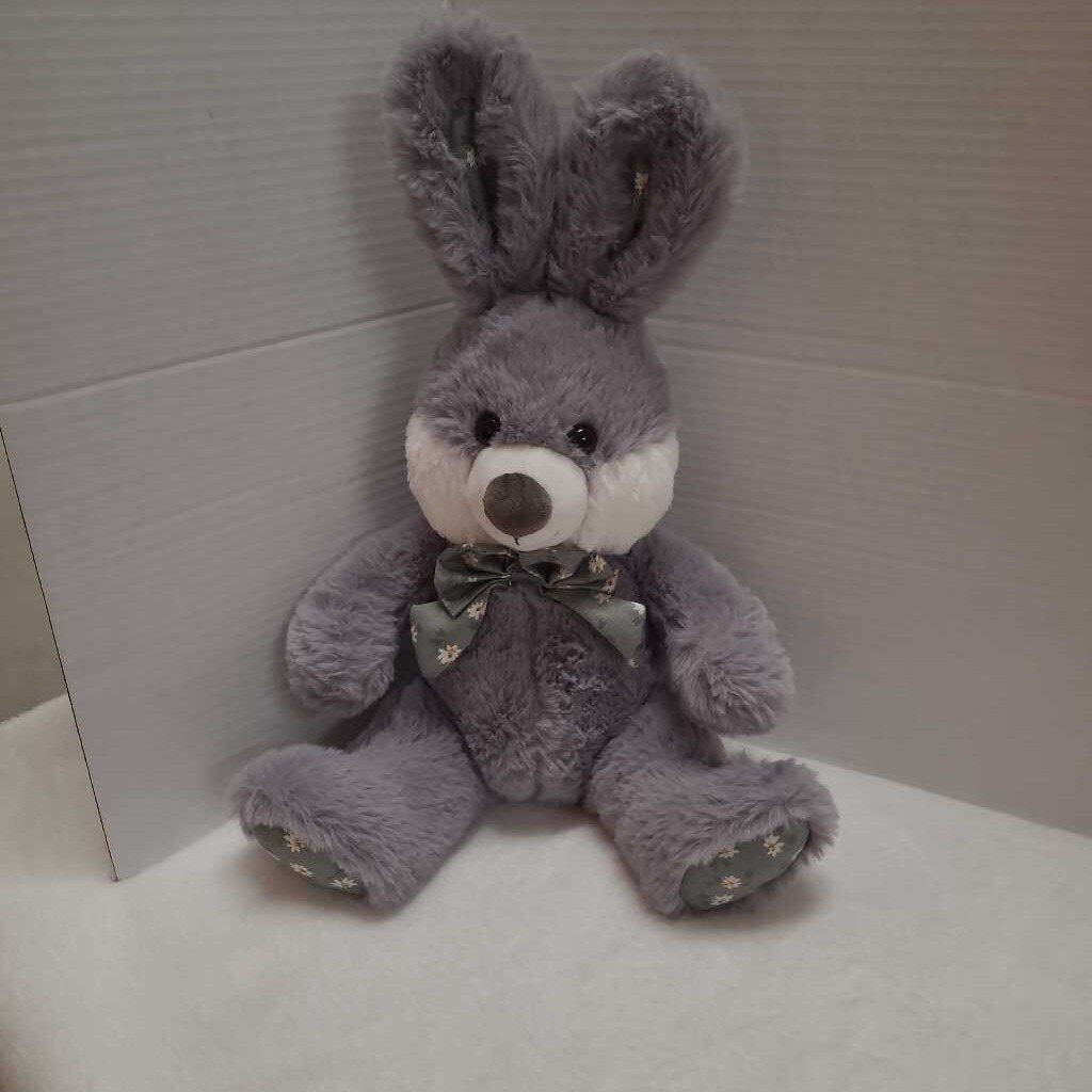 Large Grey Bunny Plush