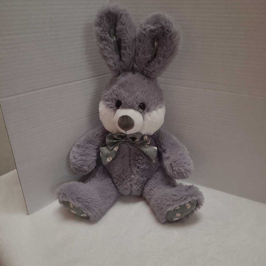 Large Grey Bunny Plush