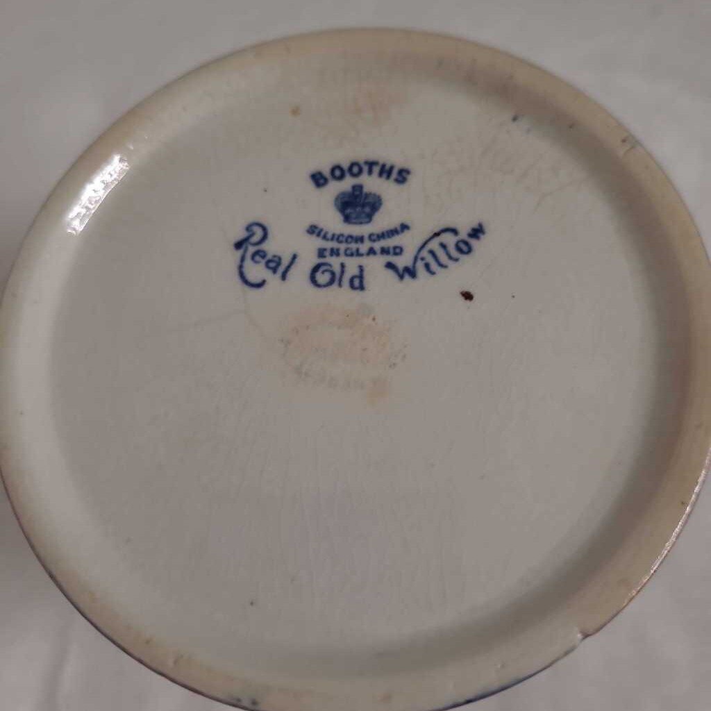 small Blue Willow Vase