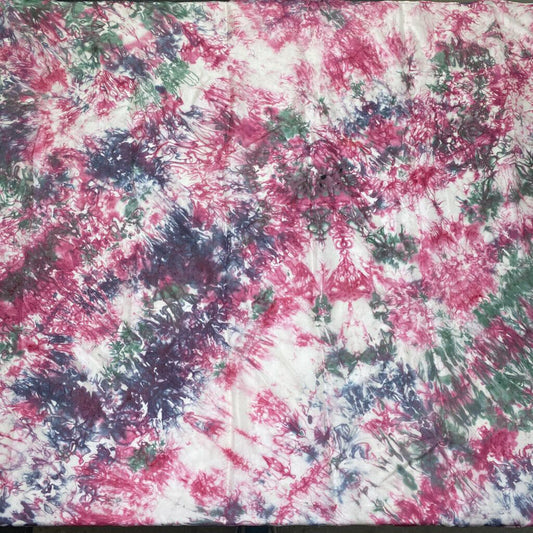 PINK WATERCOLOUR SQUARE SCARF