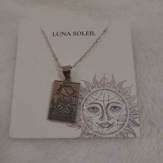 SILVER TAROT NECKLACE