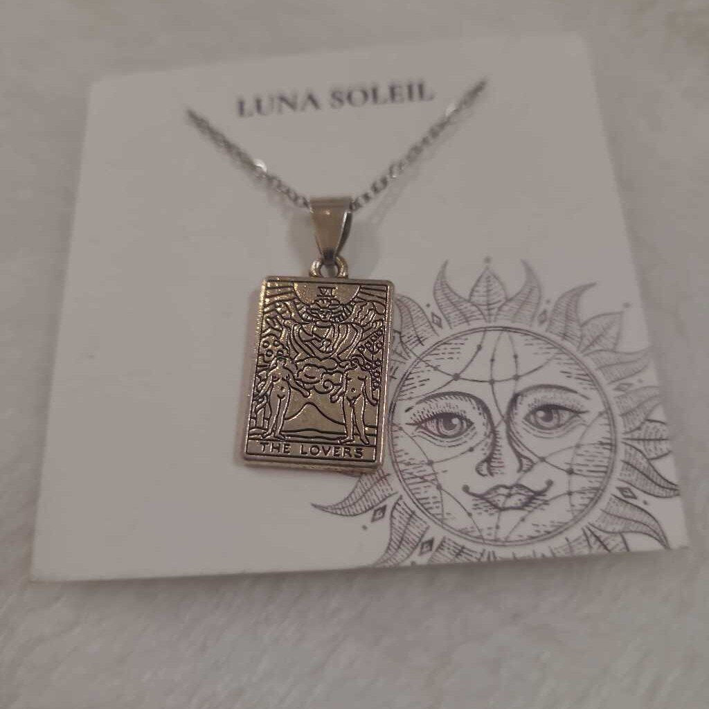 SILVER TAROT NECKLACE