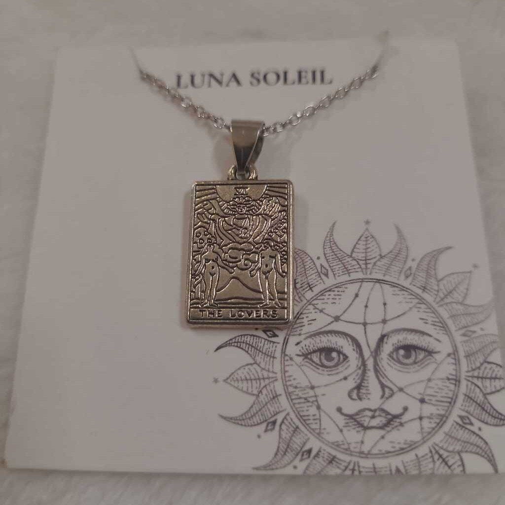 SILVER TAROT NECKLACE