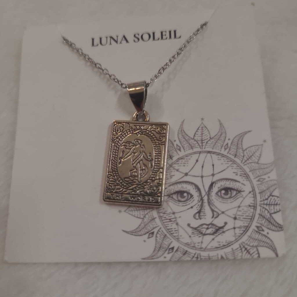 SILVER TAROT NECKLACE
