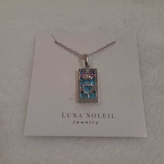 TAROT NECKLACE 18K GOLD/925 PLATED