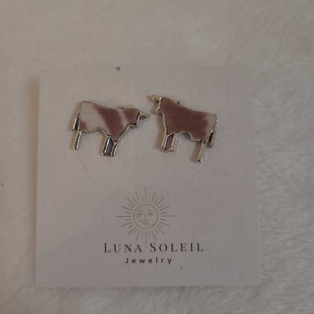 MOO COW EARRINGS