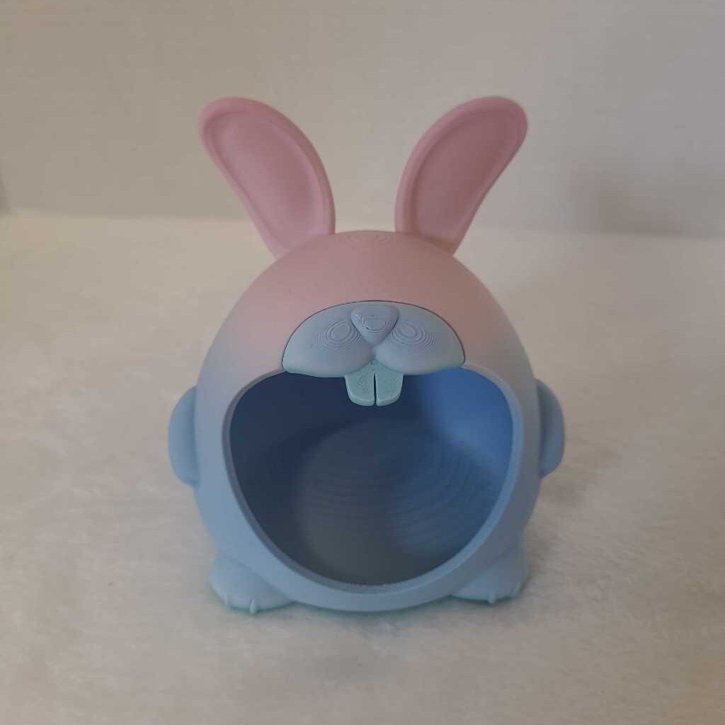 Easter rabbit big mouth