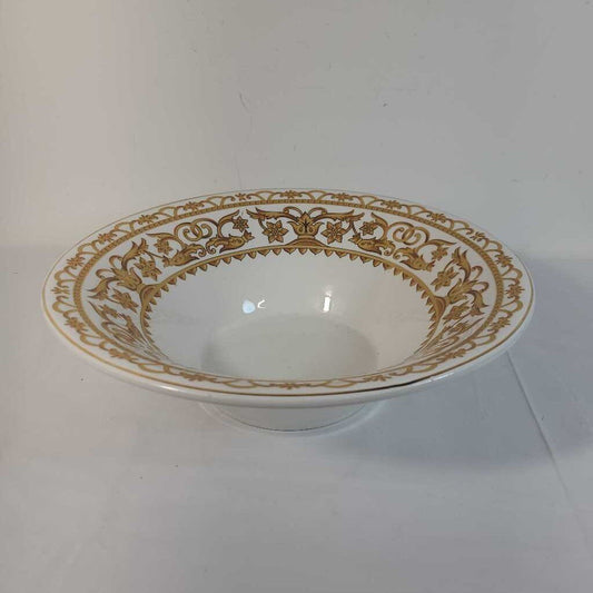 LG BOWL W/ GOLD DESIGN