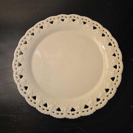 CREAM LACE SKYE MCGHIE DINNER PLATE