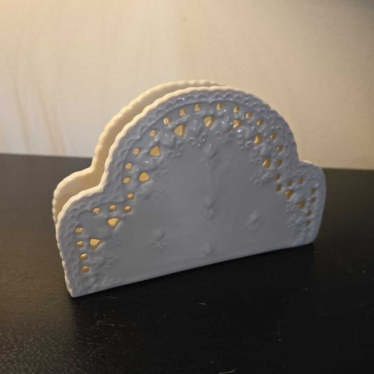 CREAM LACE SKYE MCGHIE NAPKIN HOLDER