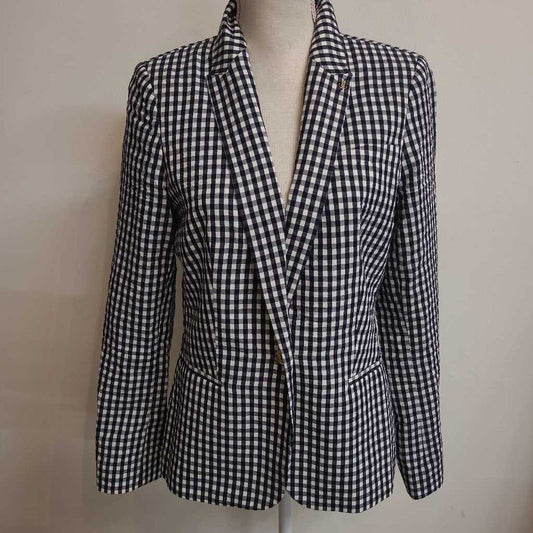 CHECKERED GINGHAM BLAZER
