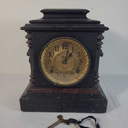 VTG E. INGRAHAM CO. MANTEL CLOCK