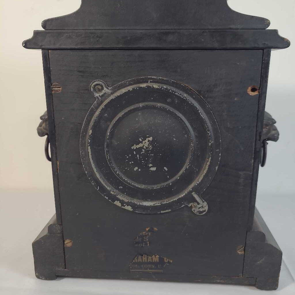 VTG E. INGRAHAM CO. MANTEL CLOCK