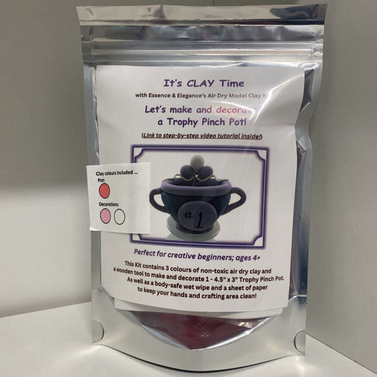 TROPHY PINCH POT KIT - DARK/LIGHT PINK