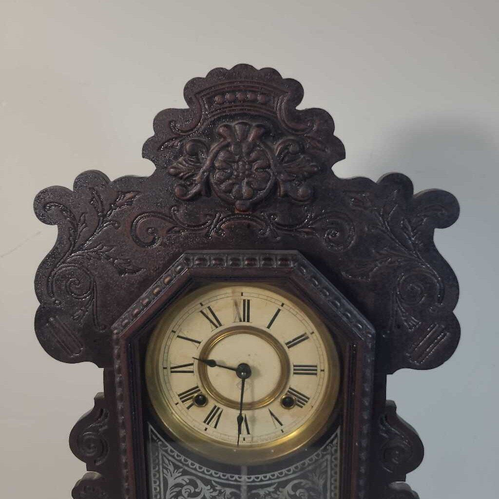 VTG ANSONIA GINGERBREAD CLOCK