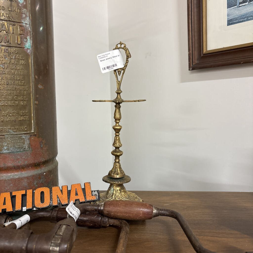 Brass Jewelry Stand