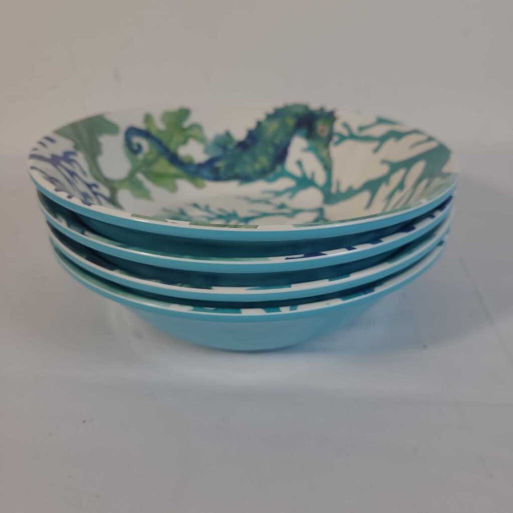 S/4 MELAMINE UNDERWATER BOWLS