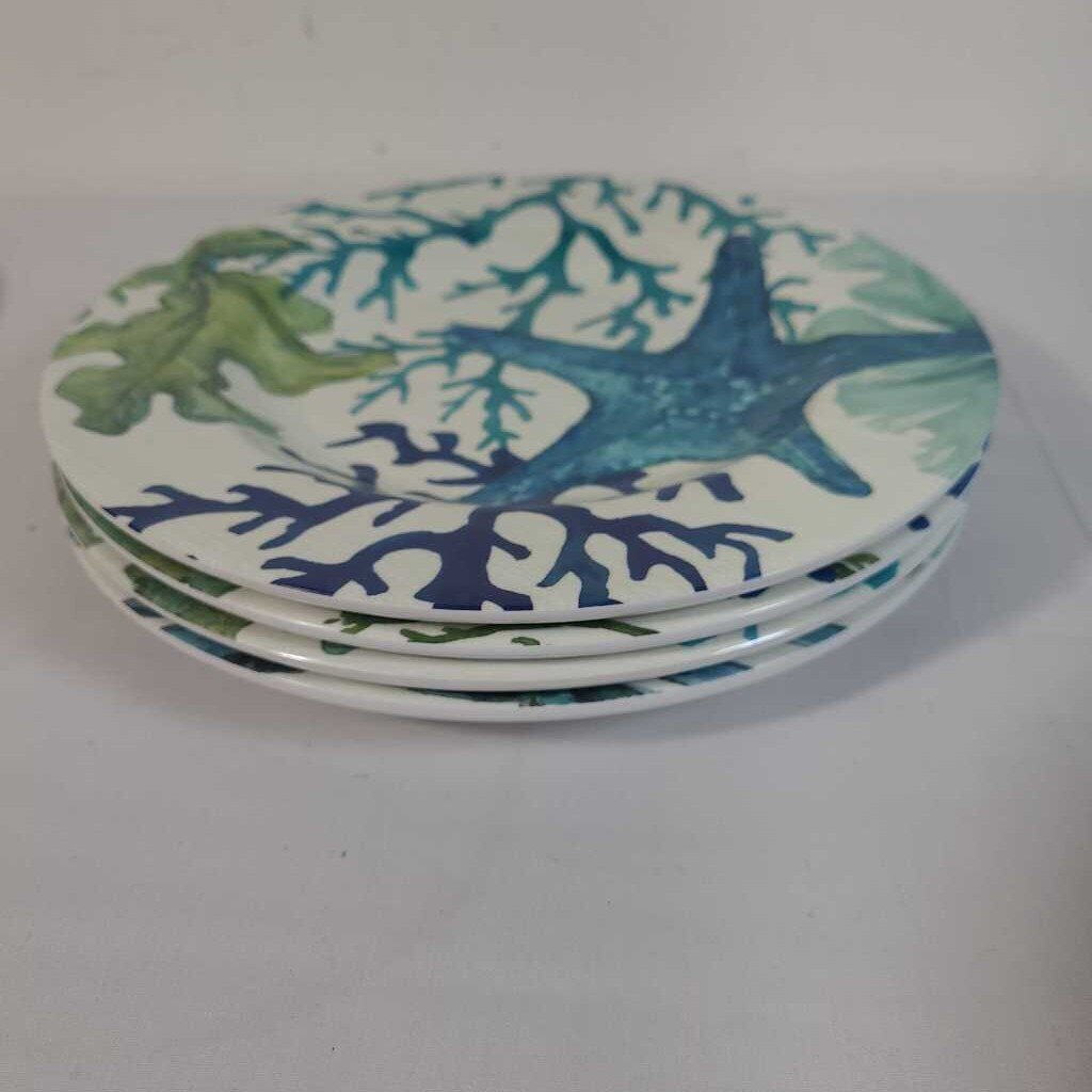 S/4 MELAMINE UNDERWATER PLATES