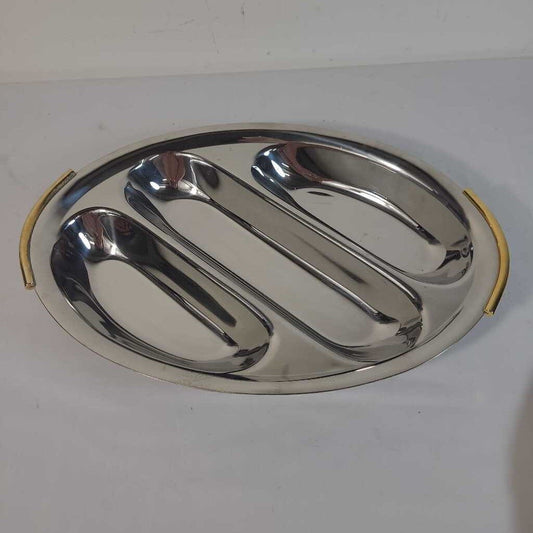 INOXBECK STAINLESS DIVIDED TRAY