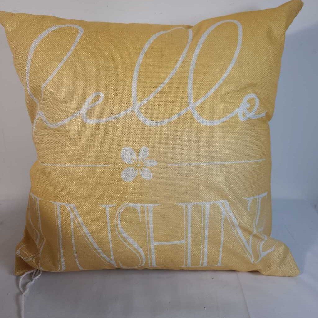 HELLO SUNSHINE PILLOW