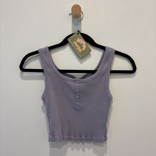 UNIQLO - MAUVE TANK TAP