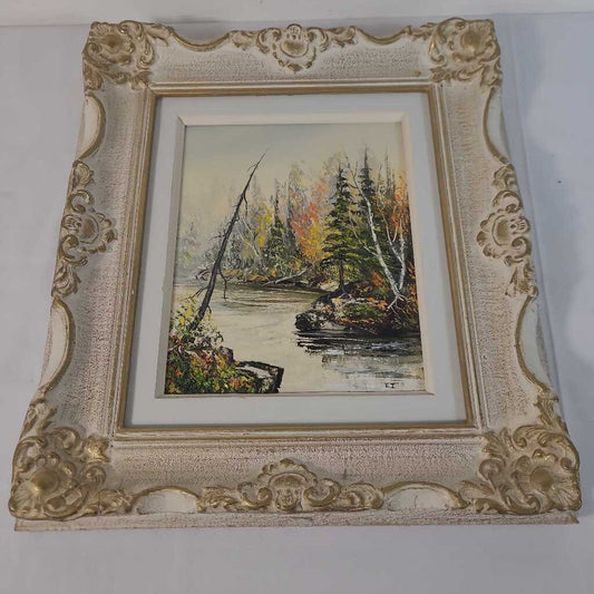 ORIGINAL OIL PAINTING IN VTG FRAME