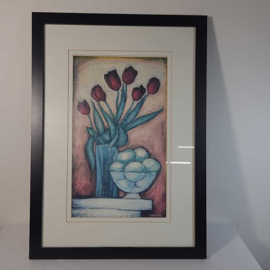 TULIP STILL LIFE WALL ART