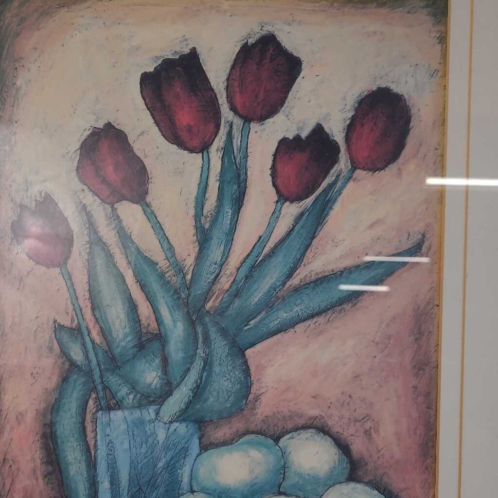 TULIP STILL LIFE WALL ART