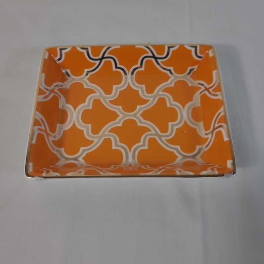 ORANGE TRINKET DISH