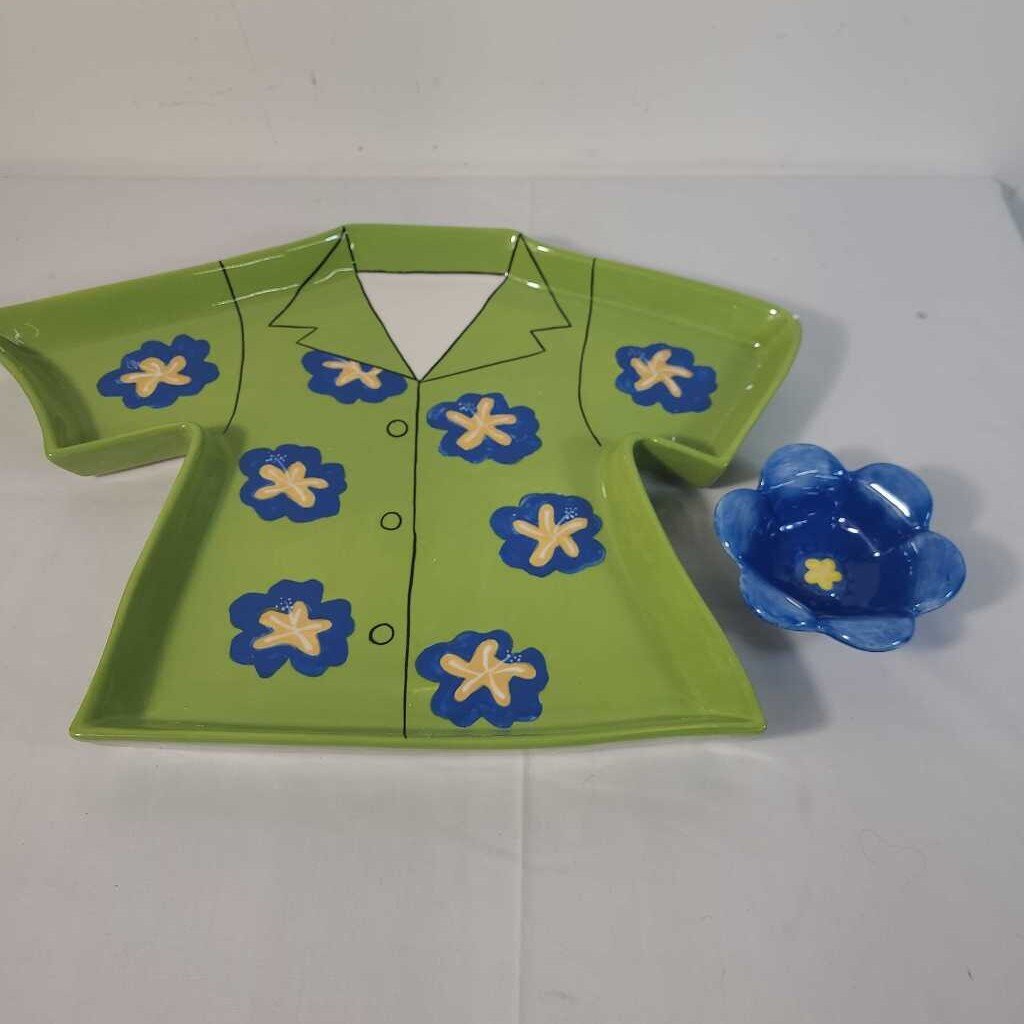 BEACH SHIRT CHIP & DIP SET
