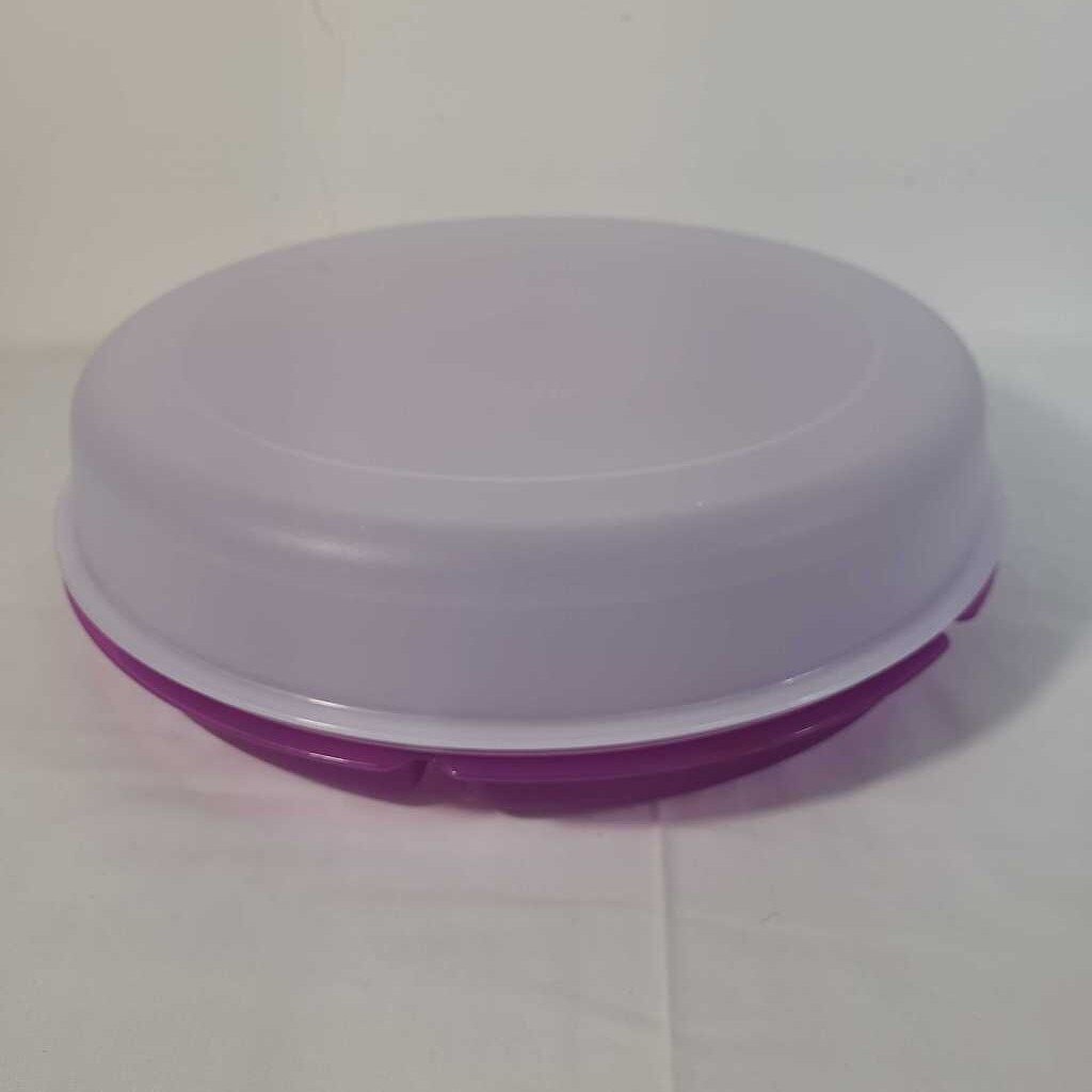 TUPPERWARE ROUND SERVING CENTER