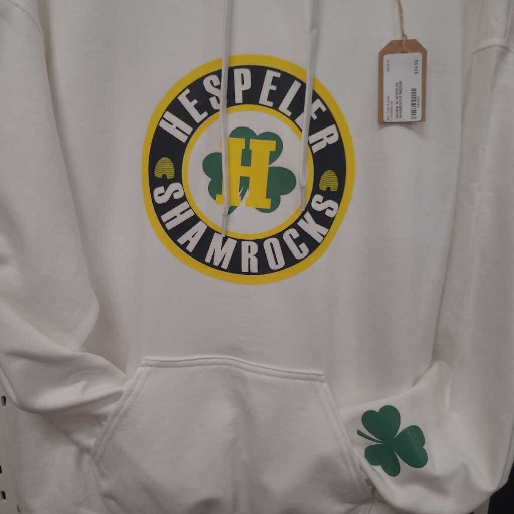 HOODIE M HESPELER SHAMROCKS