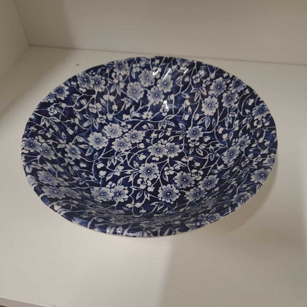 Transferware bowl -blue