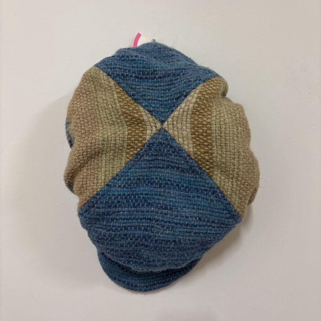 EPSILON - BLUE PATCHWORK NEWSBOY HAT