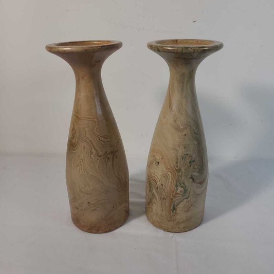PR MULTI COLOURED CANDLE HOLDERS