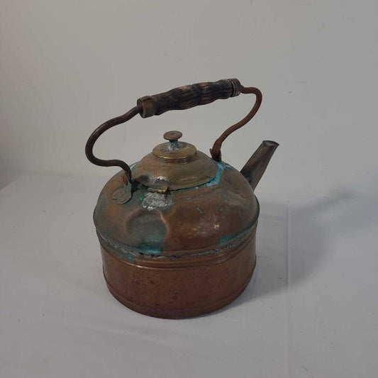 VTG COPPER/BRASS KETTLE